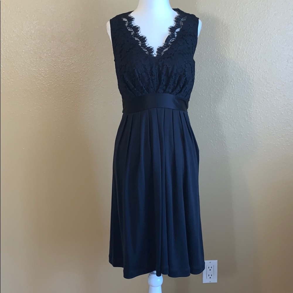 Banana Republic Lacy Black Dress